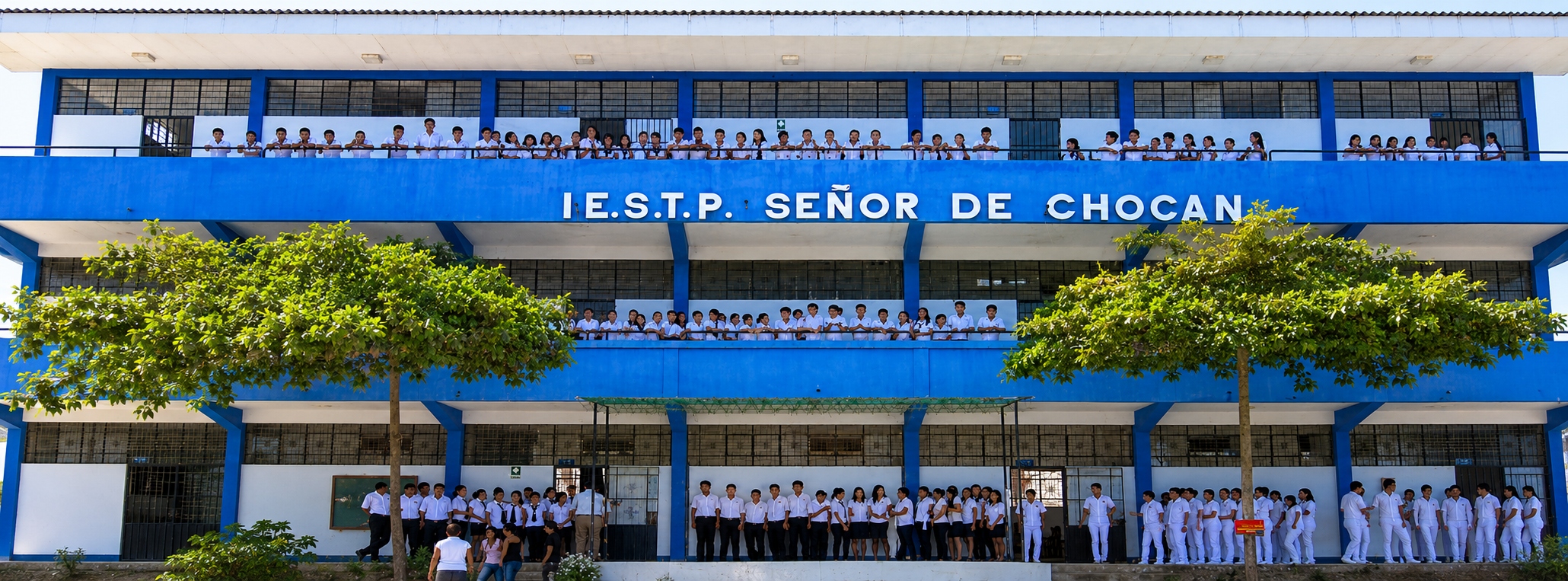 Fachada del Instituto Señor de Chocán
