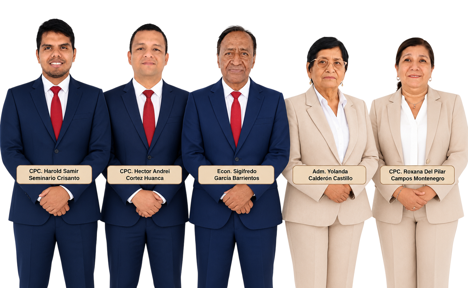 Equipo de docentes del programa